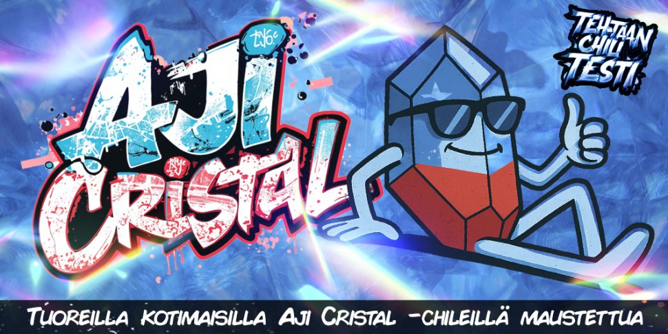 Aji Cristal tehtaan chilitesti